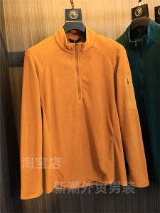 Áo Nỉ Dài Tay Cổ Đứng Mùa Thu Đông Màu Trơn Thể Thao Ấm Áp Có Túi Lót Nylon Pha Trộn Polyester Áo Nỉ Thời Trang Thường Ngày