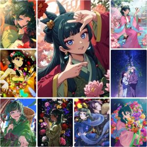 5D DIY The Apothecary Diaries Anime Theme Diamond Painting Handmade Art Exquisite Creative Gift Home Decoration