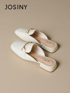 Josiny | Womens Closed Toe Slip-On Summer Flat Sandals