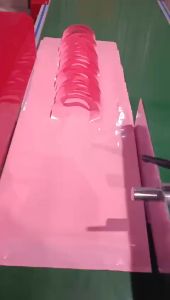05kg - 1kg Túi Đựng Hàng Hồng Pastel Nilong PE Dẻo Ép Quai Xách - Túi Ni Lông Ruffo Bóng Đẹp Dẻo Dai