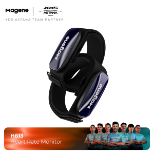 Magene H613 Heart Rate Monitor Sensor Intelligent Heart Rate Tracking Alert System Bluetooth ANT+ Magnetic Charging Long Battery Life