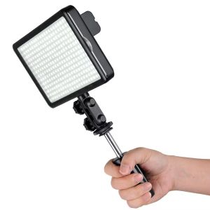 Godox LED308Y Continuous On Camera Video Light Lighting Panel LED 308Y Light 3300K Portable Dimmable for Camcorder DSLR Camera