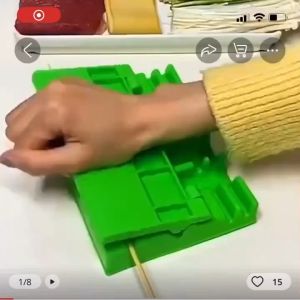 Multifunctional Fast Skewer Threading Machine Skewered Lamb Skewered Meat Barbecue  UMISKY