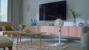 AcerPure Cozy F2 20W Air Circulator Fan - Beige / Pink / White