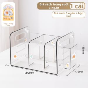 deli | Giá Đỡ Sách và Lưu Trữ Đa Năng Có Kệ Để Bút