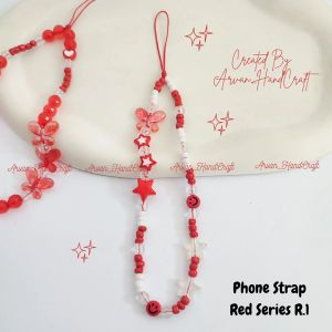 PROMO TERMURAH.. !!! Phone Strap Red Series // Gantungan Aksesoris Hp Dll Red Series