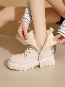 MAOLI | Fur-lined Insulated Winter Ankle Boots