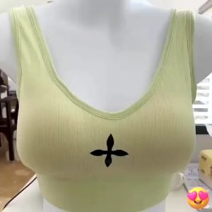Bra Tanktop Wanita Tanpa Kawat 6817 Bh Sport Gym Tank Top Olahraga Bra Fashion Wanita Import