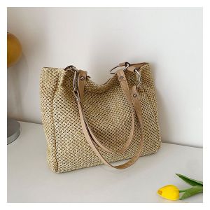 Tas Tote Anyam Ring TW232 Women Shoulder Bag Fashion Etnik Elegant
