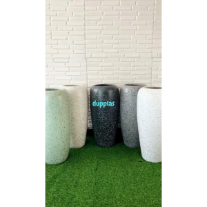 Pot Tanah Liat Model Meriam Variasi Warna Pot Tanaman Artificial Dekorasi Rumah Aesthetic