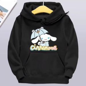 Atasan Baju Jaket Sweater Hoodie Terlaris Untuk Anak Perempuan Motif Cinnamoroll Viral 4-12 Tahun