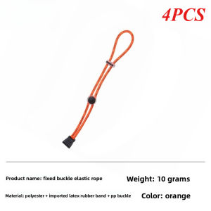 Multifunction Elastic Gear Cord 3.5mm Adjustable Backpack Strap for Bottle Umbrella Hiking