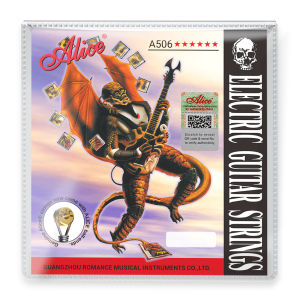 Alice 1 Set A506 Electric Guitar Strings Steel Core Nickel Plated Alloy Winding 008-038/009-042/010-046 Strings