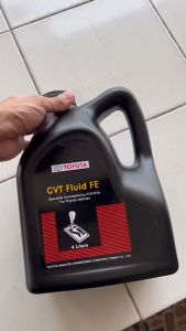 น้ำมันเกียร์ CVT Toyota แท้เบิกห้าง 4 liters น้ำมันเกียร์ ซีวีที โตโยต้าแท้