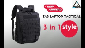 Tas Laptop Pria 3 in 1 Multifungsi Bahan Tebal Tidak Mudah Jebol