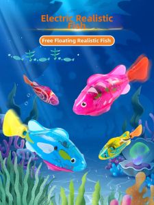 RUISHOU | Electric Swimming Sensory Light-up Fish Toy