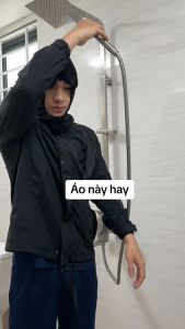 Áo khoác gió nam nữ phối màu AVANCOMAN cao cấp vải dù chống nước mẫu mới