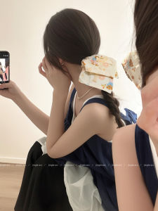 ผ้าพันคอผีเสื้อหัวใจสุนัขจิ้งจอกสำหรับผู้หญิง รุ่นใหม่ปี 2025 ยางยืดผมแบบหนา วัสดุอื่นๆ สไตล์เกาหลี แฟชั่น