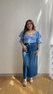 ROK JEANS WANITA STELLA SKIRT JUMBO - SYS CLOTHIER
