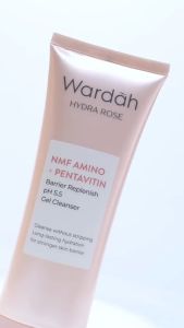 WARDAH Hydra Rose NMF Amino + Pentavitin Barrier Replenish pH 5.5 Gel Cleanser 100 ml