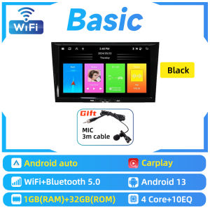 Carplay Autoradio 2 Din Android Radio GPS WIFI Auto Car Multimedia 8" Screen Stereo for Opel Vauxhall Signum 2003-2008