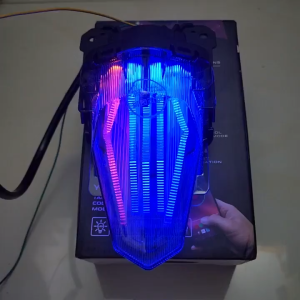 ( Gi ảm Ngay 70K ) Đèn Hậu Led V2 _ Gắn Cho Dòng Xe Ex155_Tích Hợp Xi Nhan_Chỉnh Bằng Áp Và Nút_Có Nhiều Màu Sắc!!! Cực Sắc Nét.