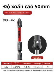 Bộ Đầu Vít Điện Từ S2 Thép Wolfram Chịu Lực Va Đập Cao