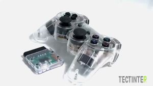 Tectinter | Wireless Gamepad for Sony PS2/PS1 Game Controller for Playstation 2 Console Joystick USB PC Controle with Double Vibration Shock