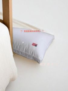 Low-profile Neck Support Pillow Core Stereo Health Home Use Cotton Fabric Rectangular Single Person Superior Quality Filling
