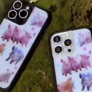Wildflower Little Piggies iPhone Case for iPhone 17 16 15 | Limited Edition Cute Aesthetic Phone Cover | Original US Brand