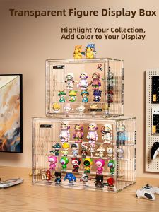 Transparent Blind Box Figurine Display Shelf