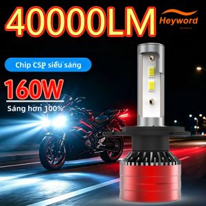 Đèn LED Mini 12V Dành Cho Xe Máy Đèn Sương Mù Phụ Trợ Đèn Pha Thay Thế Thực Tế Đèn Pha Xe Tay Ga 6000K Độ Sáng 3000LM