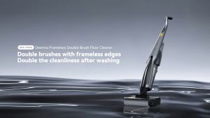 Deerma VX96W Cordless Wet & Dry Vacuum Cleaner Double Roller Brush Intelligent Sterilization Smart self-cleaning 15Kpa Suction