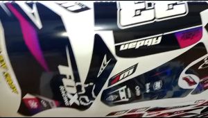 Stiker Striping Trail Mini Viar Cross X 100: Desain Bebas & Modifikasi