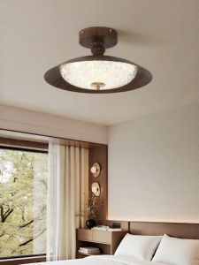 DGY | French Retro Wooden Ceiling Light 357K
