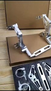 Breket dudukan lampu robot cnc M1speed set plat nomor AS 31 kupingan cb cnc m1speed breket lampu cb cnc m1speed