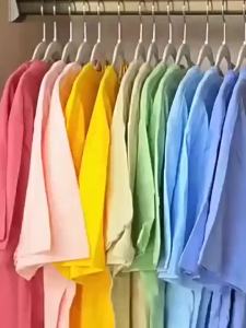 20 PCS Durable Scratch Free Non Slip Plastic Anti Slip Pads Hangers Spring Summer Household Clothing Storage Both Dry Wet Use