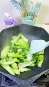 CYPRUZ - Spatula Silikon Sodet Silicone Gagang Kayu AM 0930