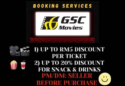 GSC Golden Screen Cinema Movie Ticket Booking Service snack combo big discount