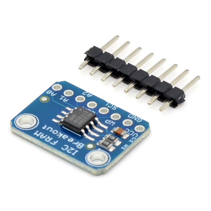 FRAM Memory Module 32KB I2C for Arduino ESP32 MB85RC256V Breakout Board Non-Volatile EEPROM Replacement for IoT Data Logging