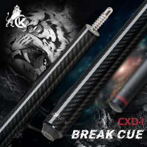 KONLLEN HEIHU Carbon Fiber Break Cue Pool Stick 147cm Powerful and Precise Break Shaft Pool Stick with 13.0mm Tips