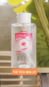 Nước Tẩy Trang HÀN QUỐC Micellar Cleansing Water 500ml Hyaluronic Acid Bulgarian Rose Làm Sạch Sâu Cấp Ẩm Mềm Da Làm Dịu