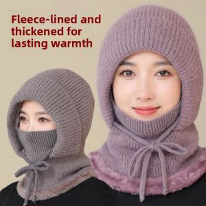 Winter Warmth Ear Protection Fleece Lined One-Piece Hat