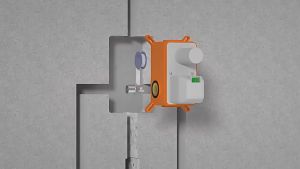 Set Keran shower Kamar Mandi Hotel Rumah yang dipasang di dinding Dengan Shower Set Keran Concealed