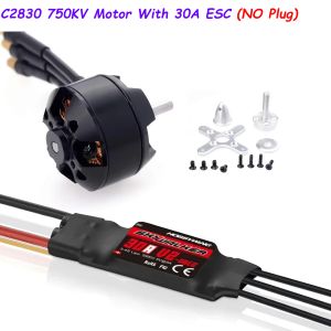 SURPASS HOBBY C 2830 750KV 850KV 1000KV 1300KV Brushless Motor Skywalker  V2 30A ESC 3-4S Lipo for RC Fixed-wing Airplane Glider
