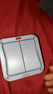 13A 20A IP66 Hard Cover Outdoor Weatherproof Switch Doorbell Switch Socket Push Button Door Bell