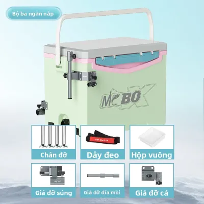 jiadiaoni | Hộp Đựng Câu Cá Nhẹ Mini 17L