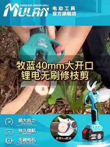 MULAN | High Power Handheld Lithium Electric Pruning Shears