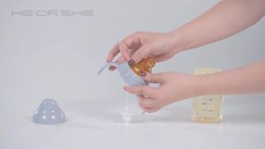 HEORSHE แก้วหัดดื่ม เลิกขวด STAGE 1 for 6 month + STAGE 2 for 9 month ตัวช่วยเสริมสร้างความสะอาดและลดเลือนเล็บ