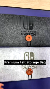 Nintendo Switch 2 1 NS Oled Lite Storage Bag Felt Wool Protection Gaming Console Storage Box Game Card Cable Case